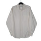 Mens White Burberry Vintage 90s Long Sleeve Shirt