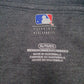 Mens Grey MLB Colorado Rockies  T Shirt