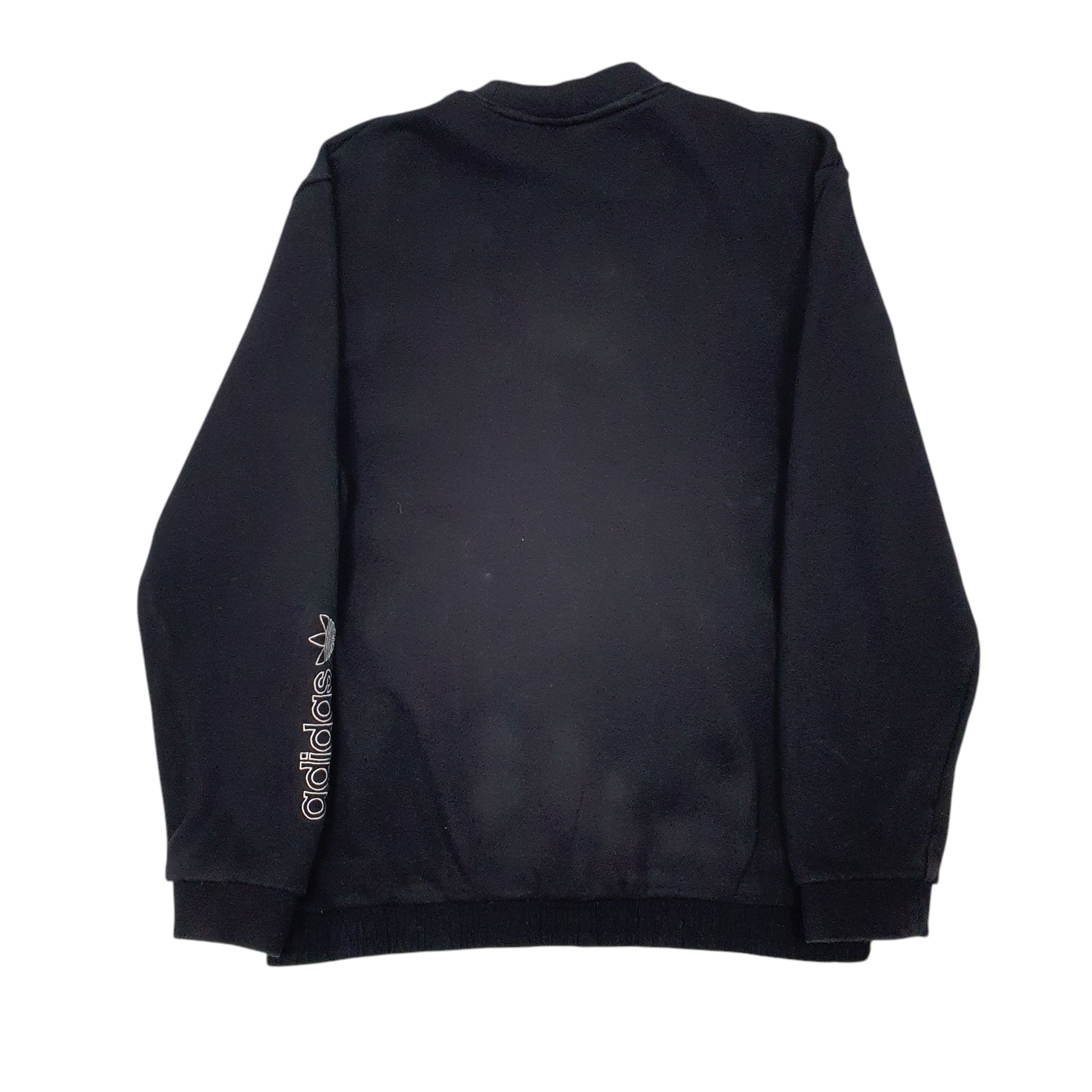 Mens Black Adidas  Crewneck Jumper