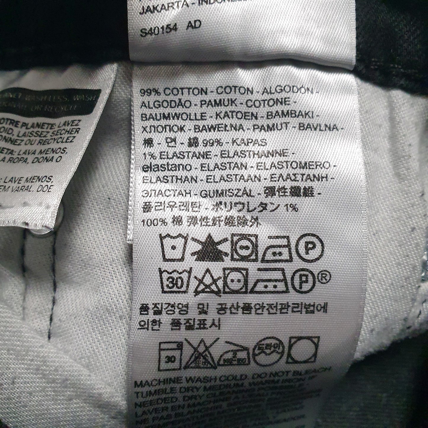 Mens Black Levis   Jeans