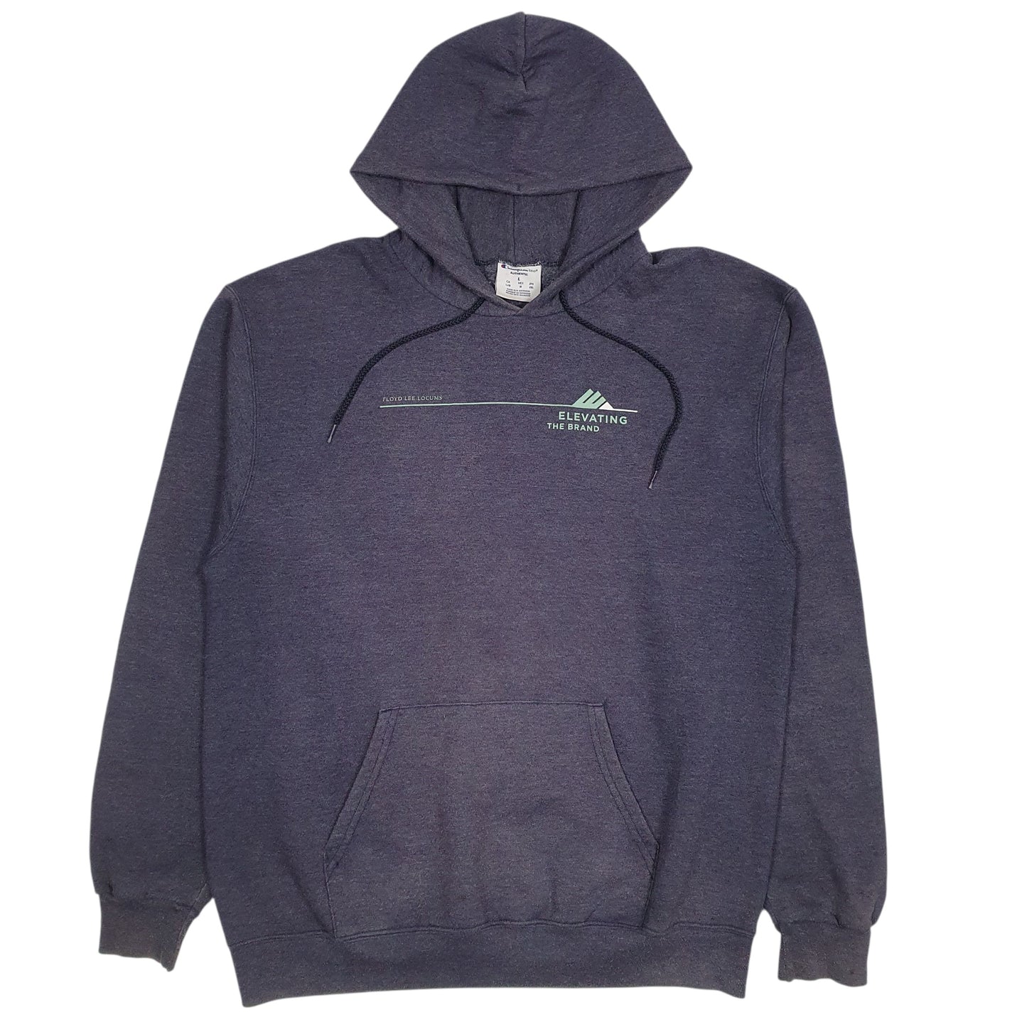 Mens Blue Champion  Hoodie Jumper