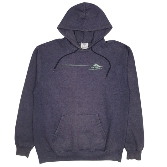 Mens Blue Champion  Hoodie Jumper