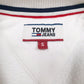 Womens White Tommy Hilfiger Spellout Crewneck Jumper