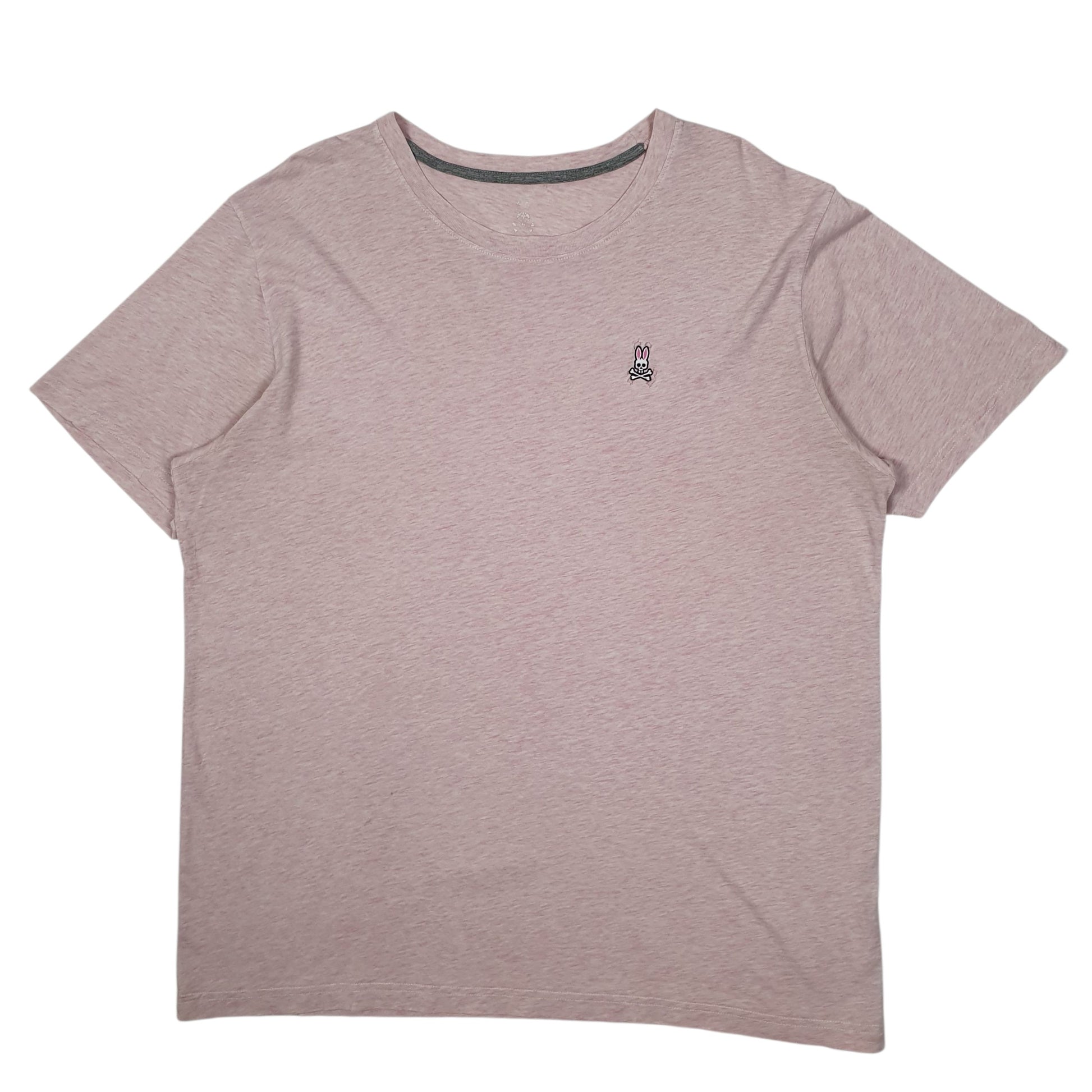 Mens Pink Psycho Bunny  Short Sleeve T Shirt