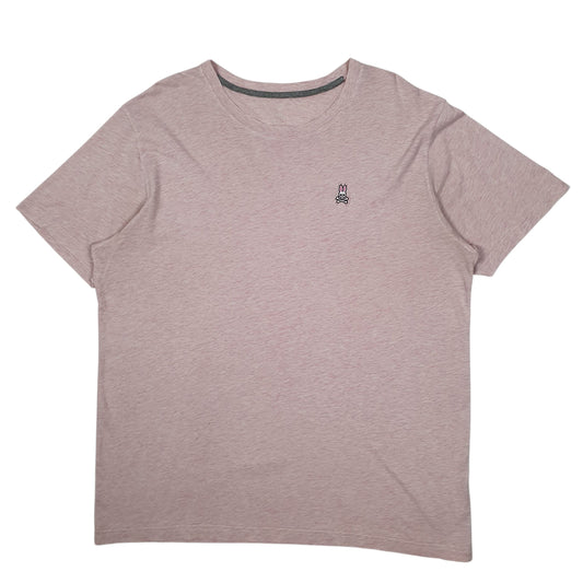 Mens Pink Psycho Bunny  Short Sleeve T Shirt