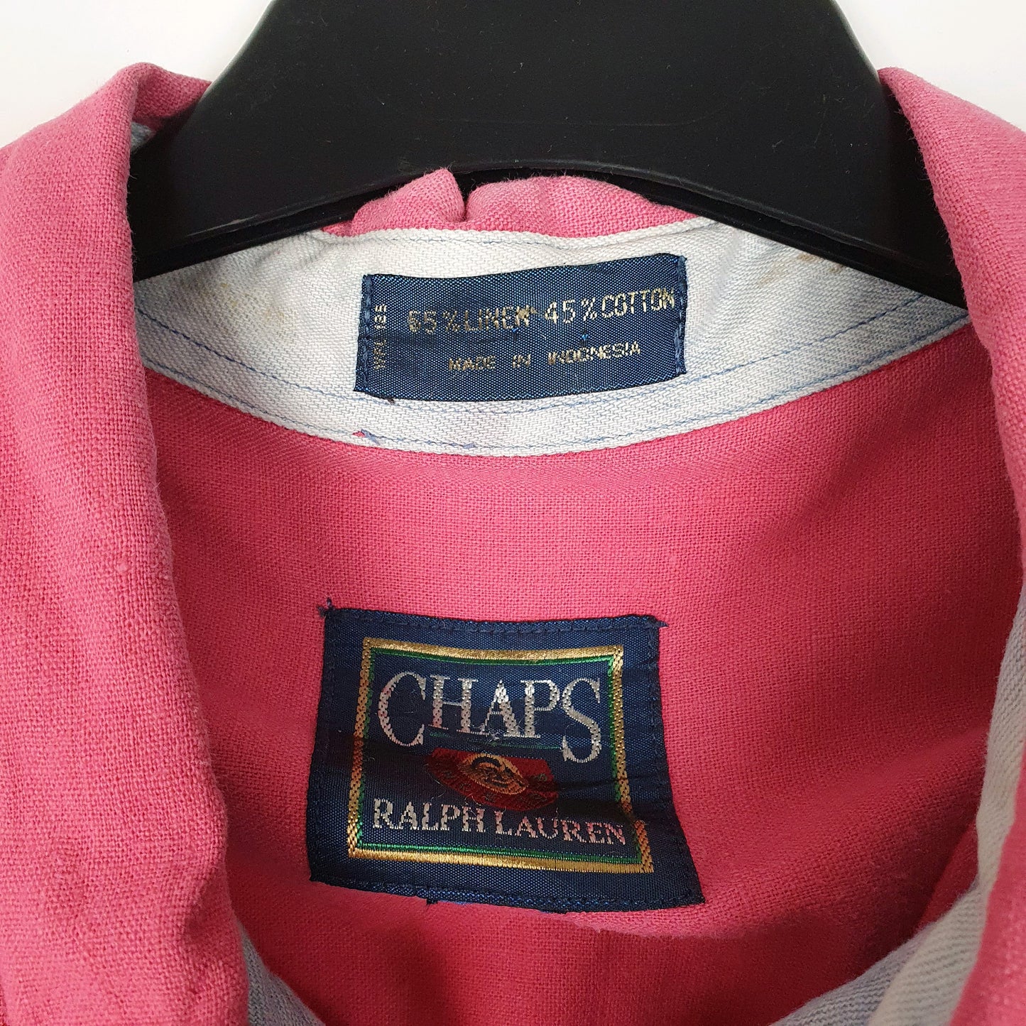 Mens Pink Ralph Lauren Vintage 90s  Shirt