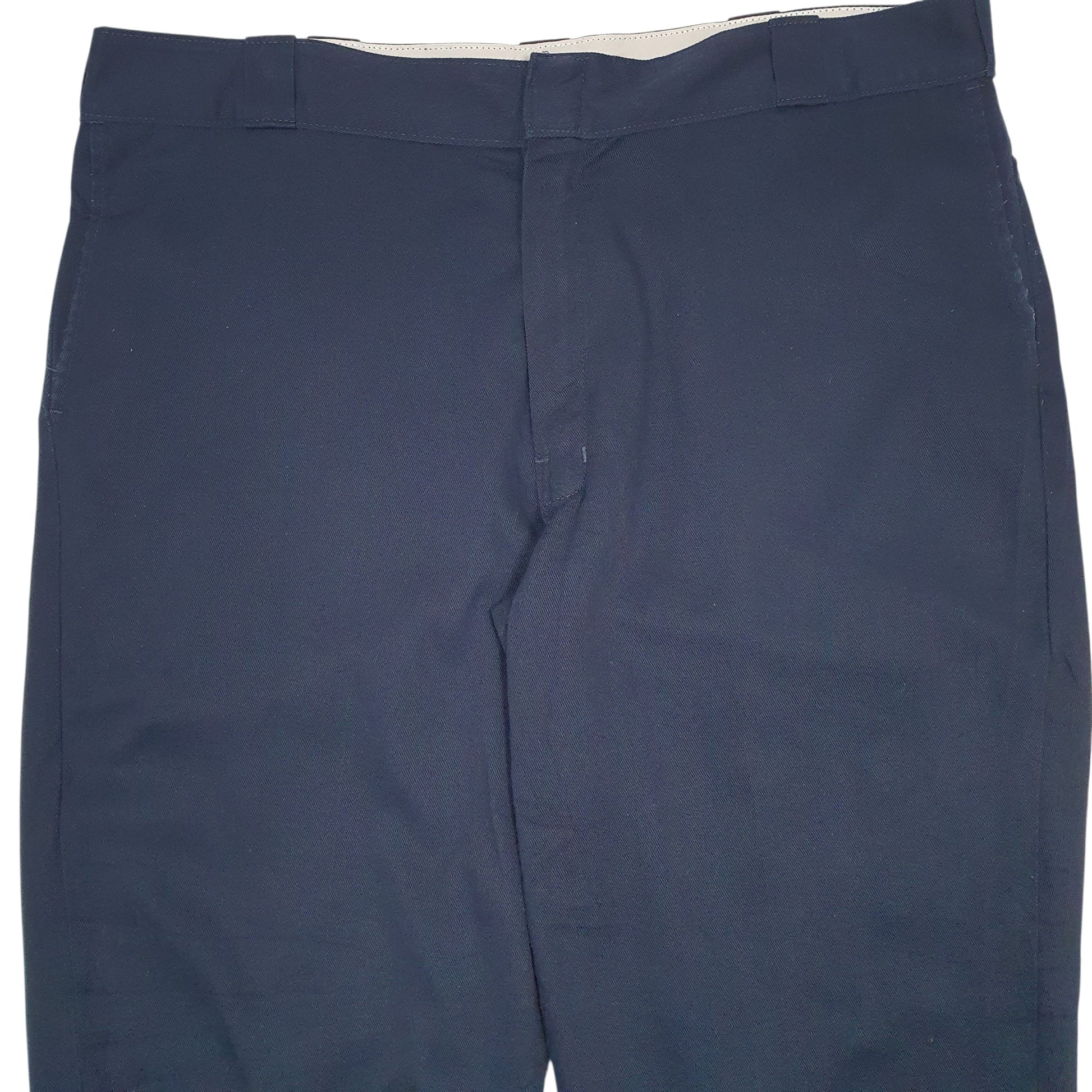 Mens Navy Dickies   Trousers