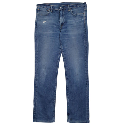 Mens Blue Levis Distressed 511 JeansW36 L32