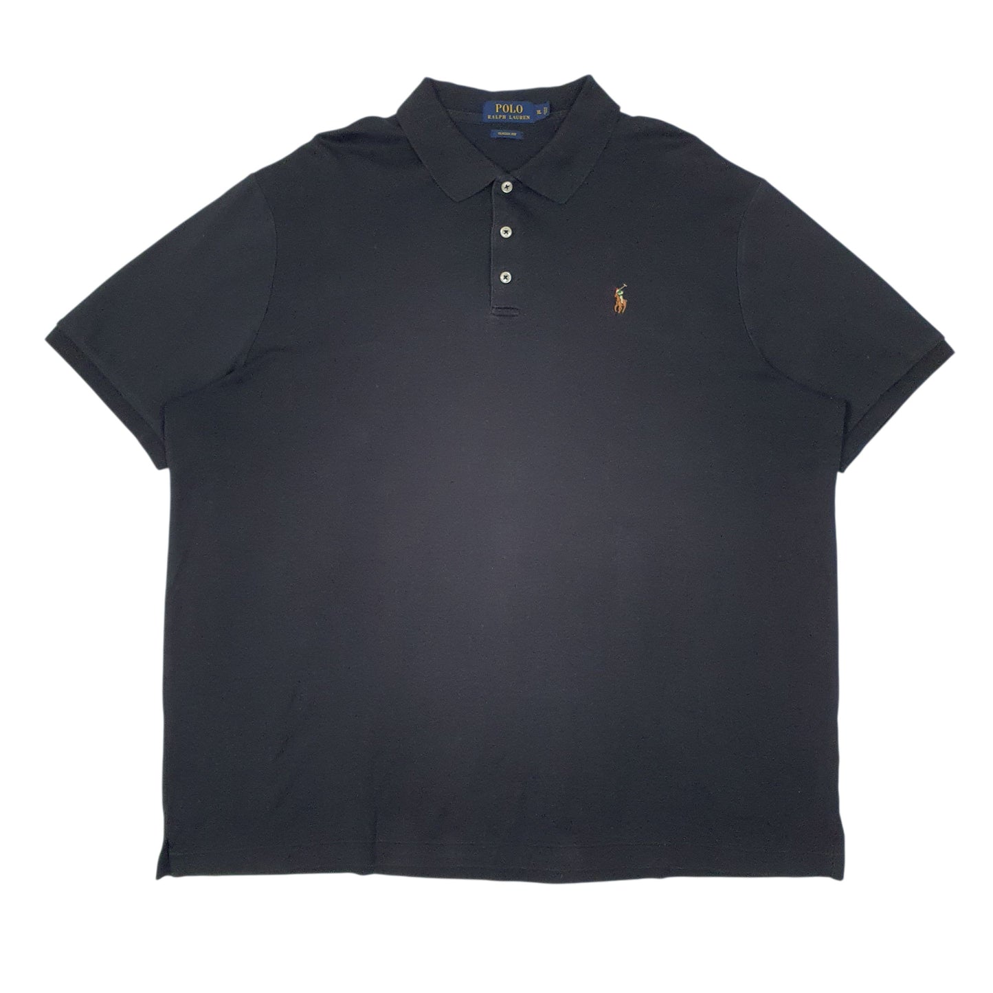 Mens Black Polo Ralph Lauren  Short Sleeve Polo Shirt