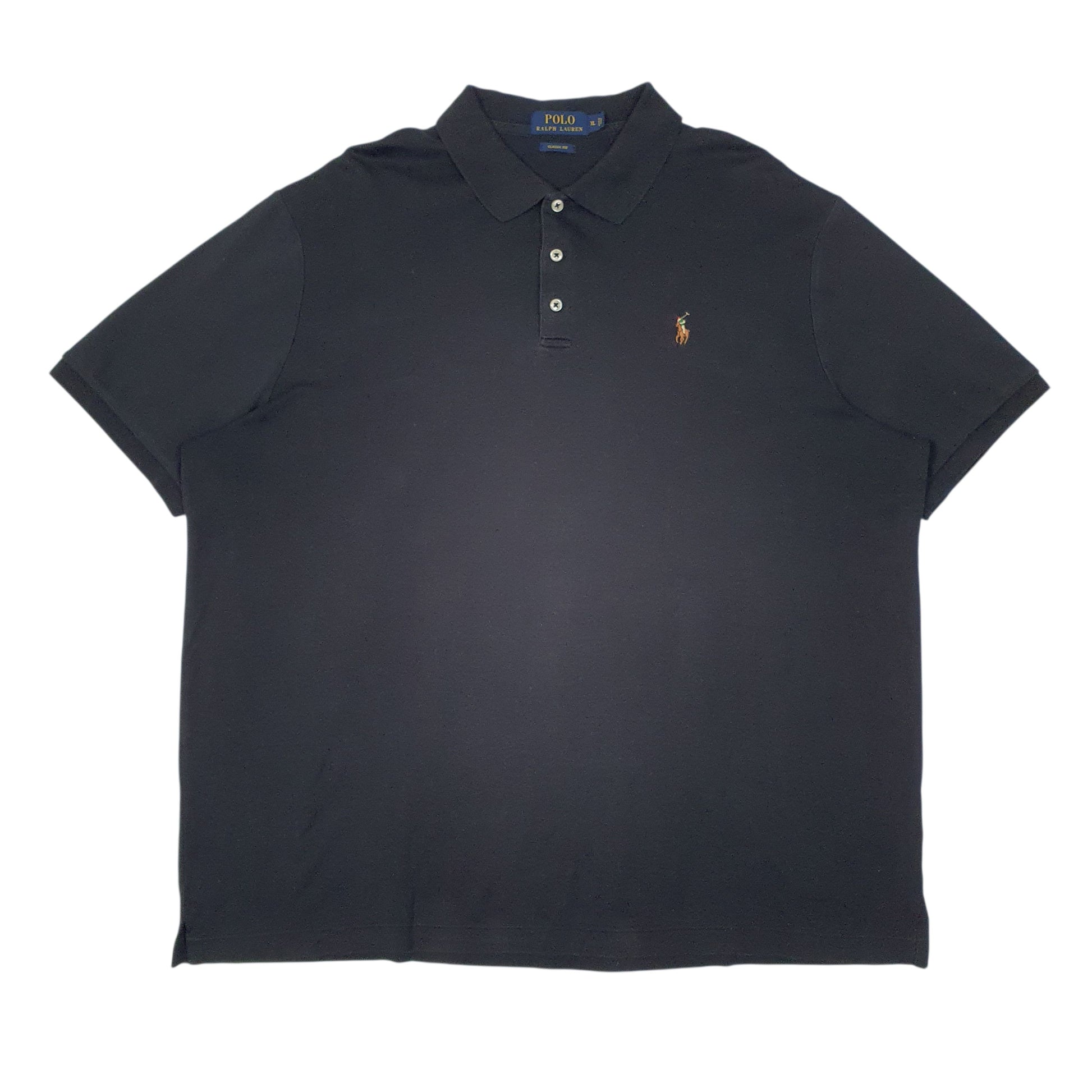 Mens Black Polo Ralph Lauren  Short Sleeve Polo Shirt