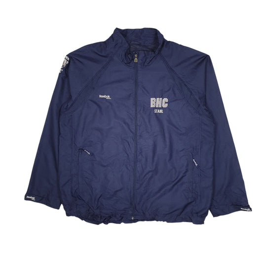 Mens Navy Reebok Boulder Hockey Club  Coat