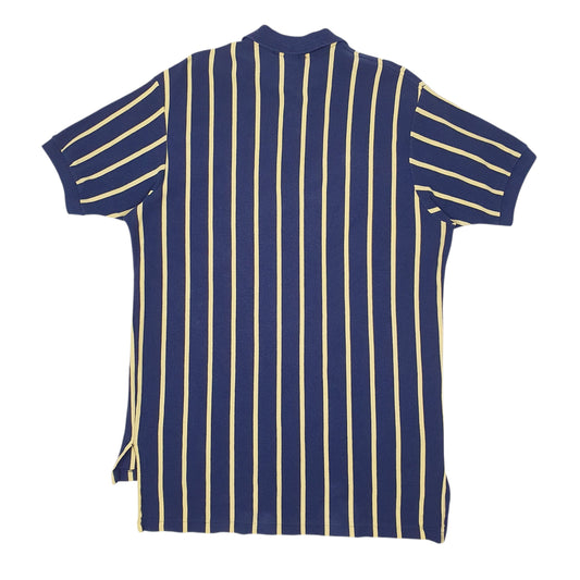 Mens Navy Polo Ralph Lauren Vintage 90s Made In USA  Polo Shirt