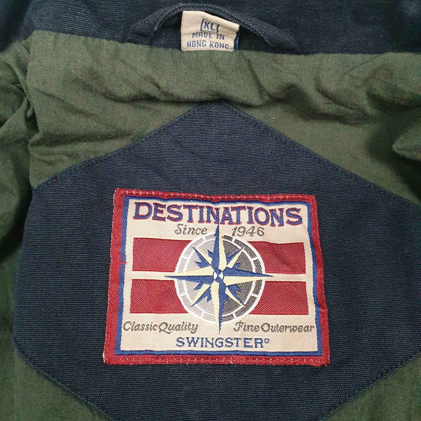 Mens Beige Destinations Vintage  Coat