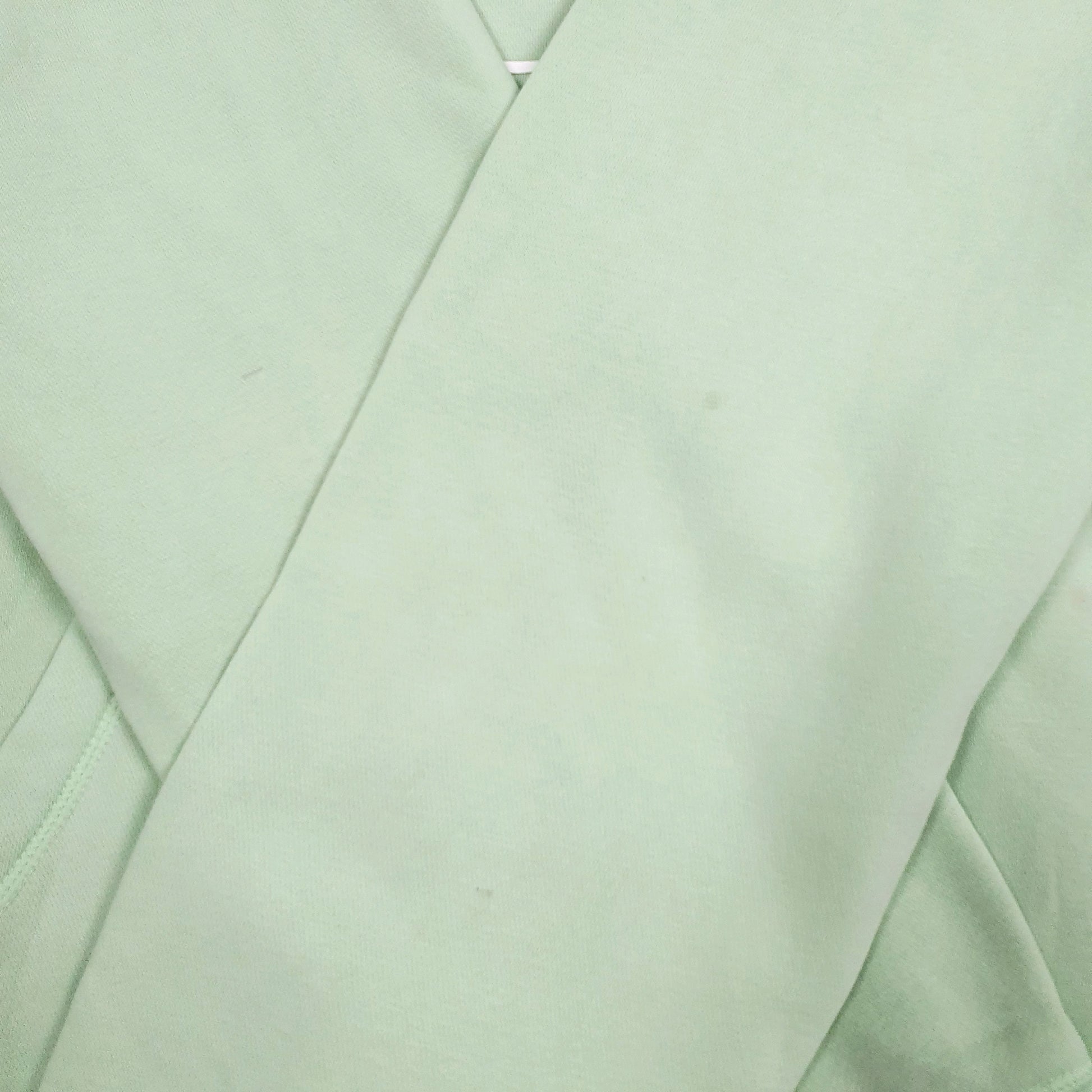 Mens Green Reebok Spellout Hoodie Jumper
