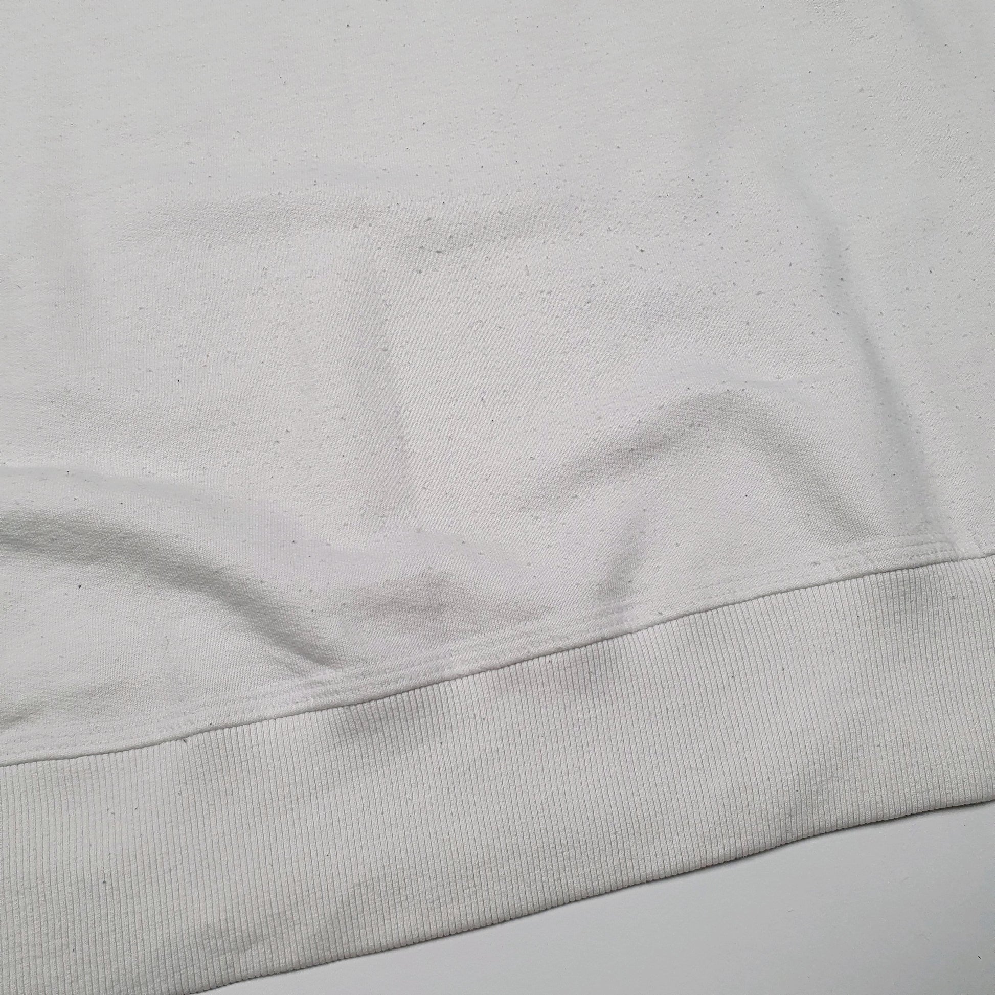 Mens White Champion  Crewneck Jumper