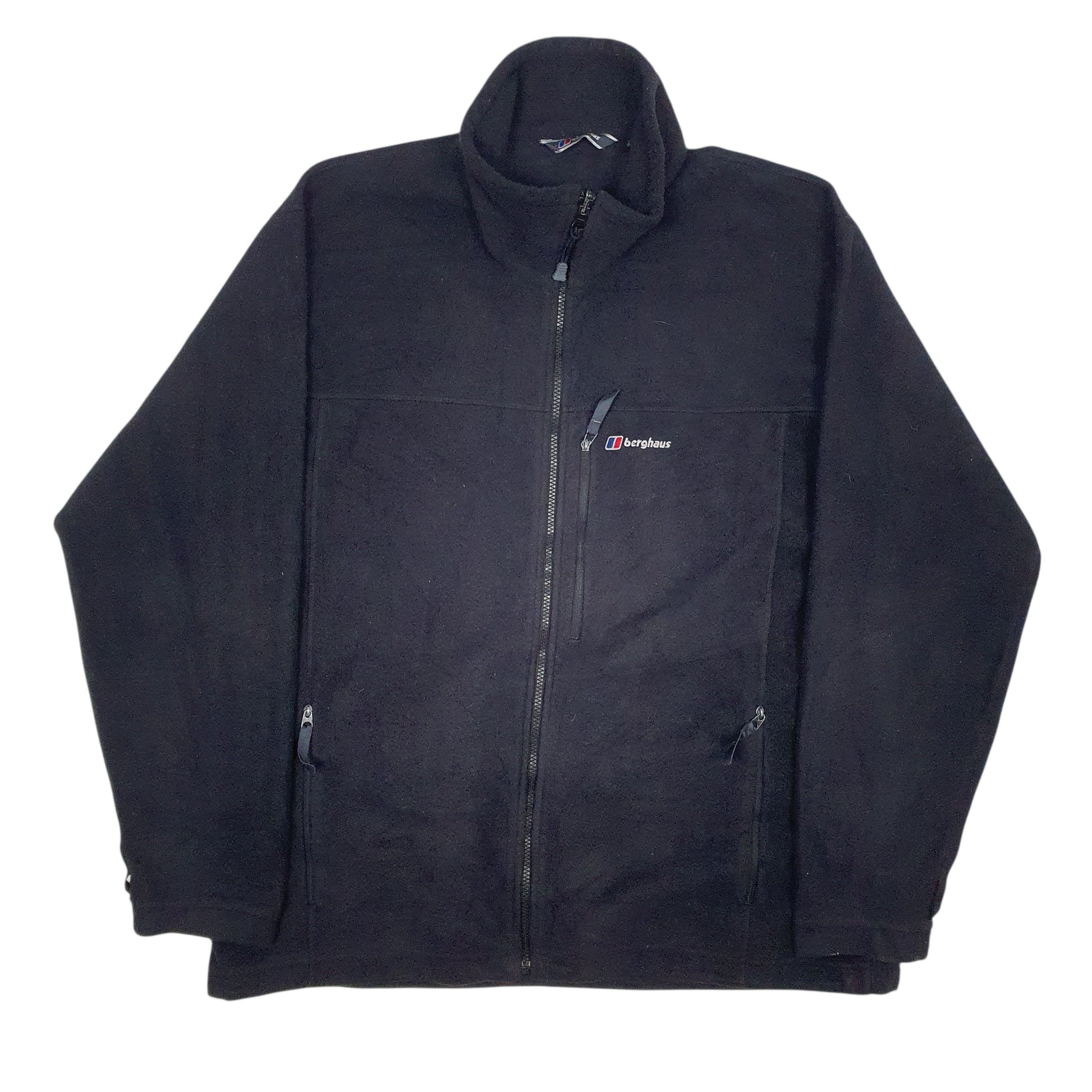 Mens Black Berghaus  Full Zip Jumper