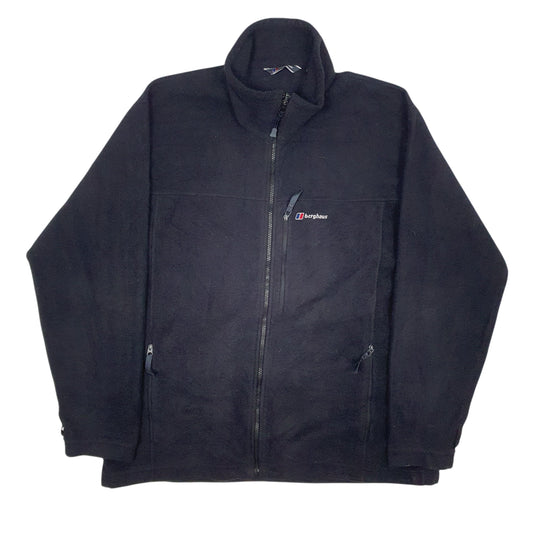 Mens Black Berghaus  Full Zip Jumper