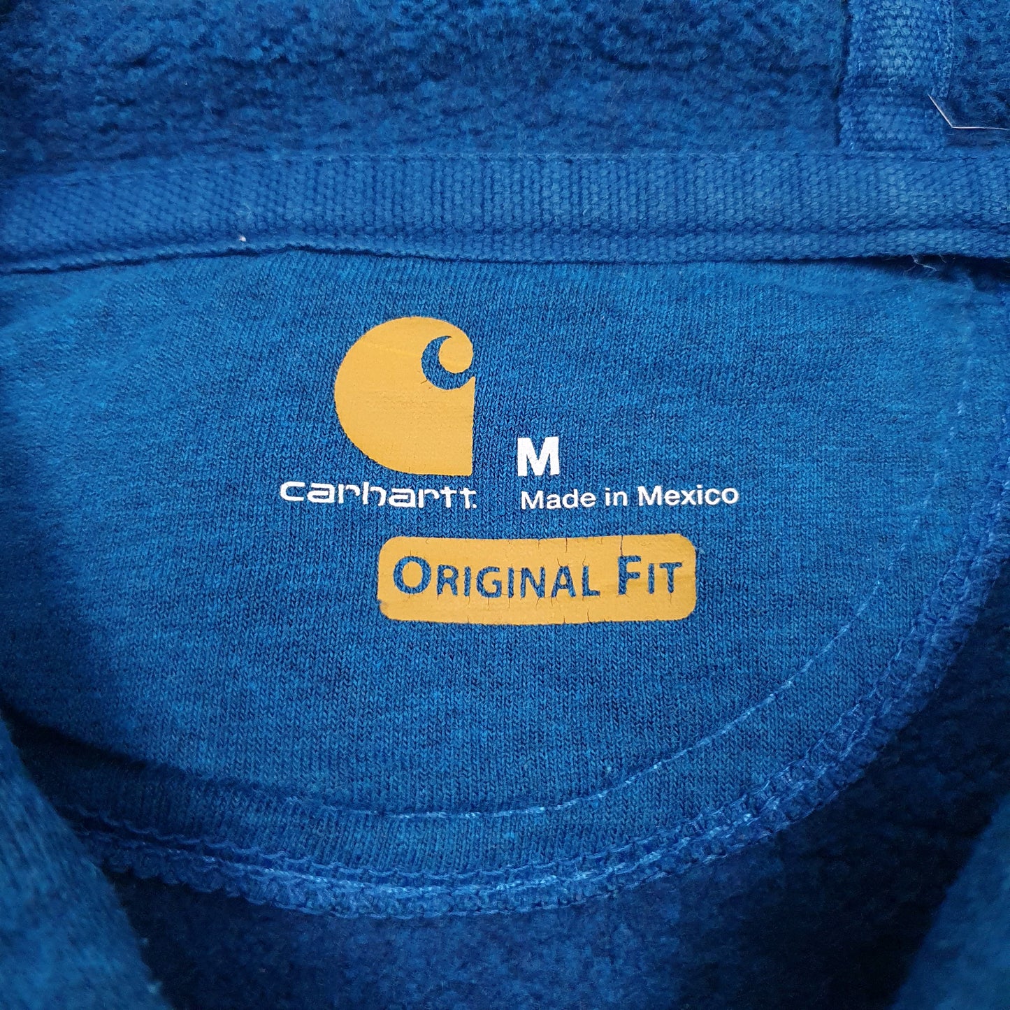 Mens Blue Carhartt  Hoodie Jumper