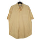 Mens Yellow L.L.Bean Vintage 00s Short Sleeve Shirt