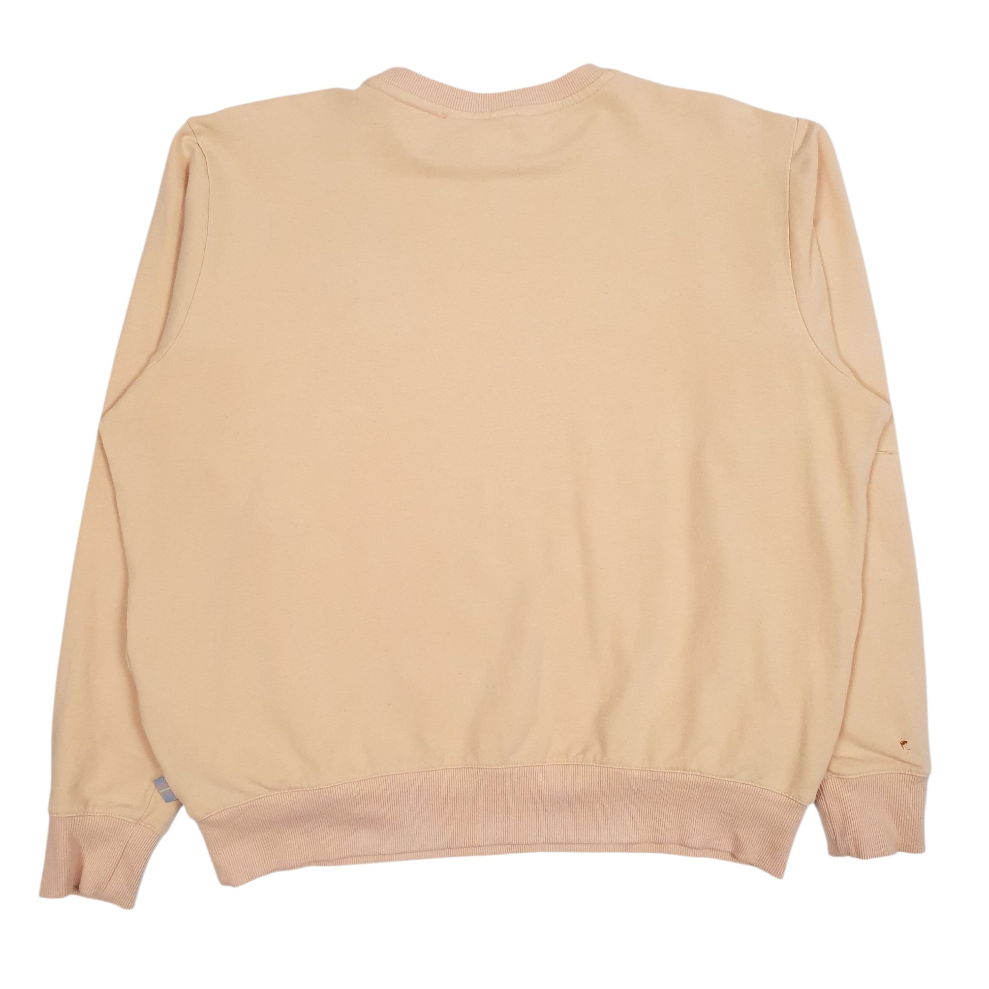 Womens Peach Fila  Crewneck Jumper