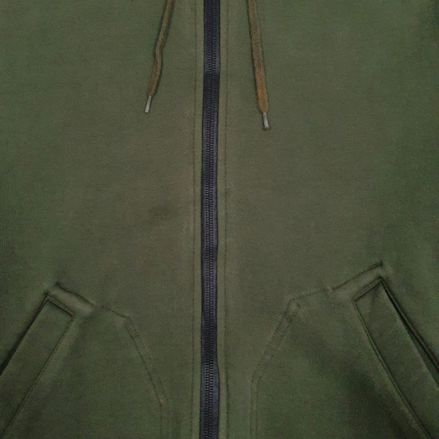 Mens Green Adidas  Full Zip Jumper