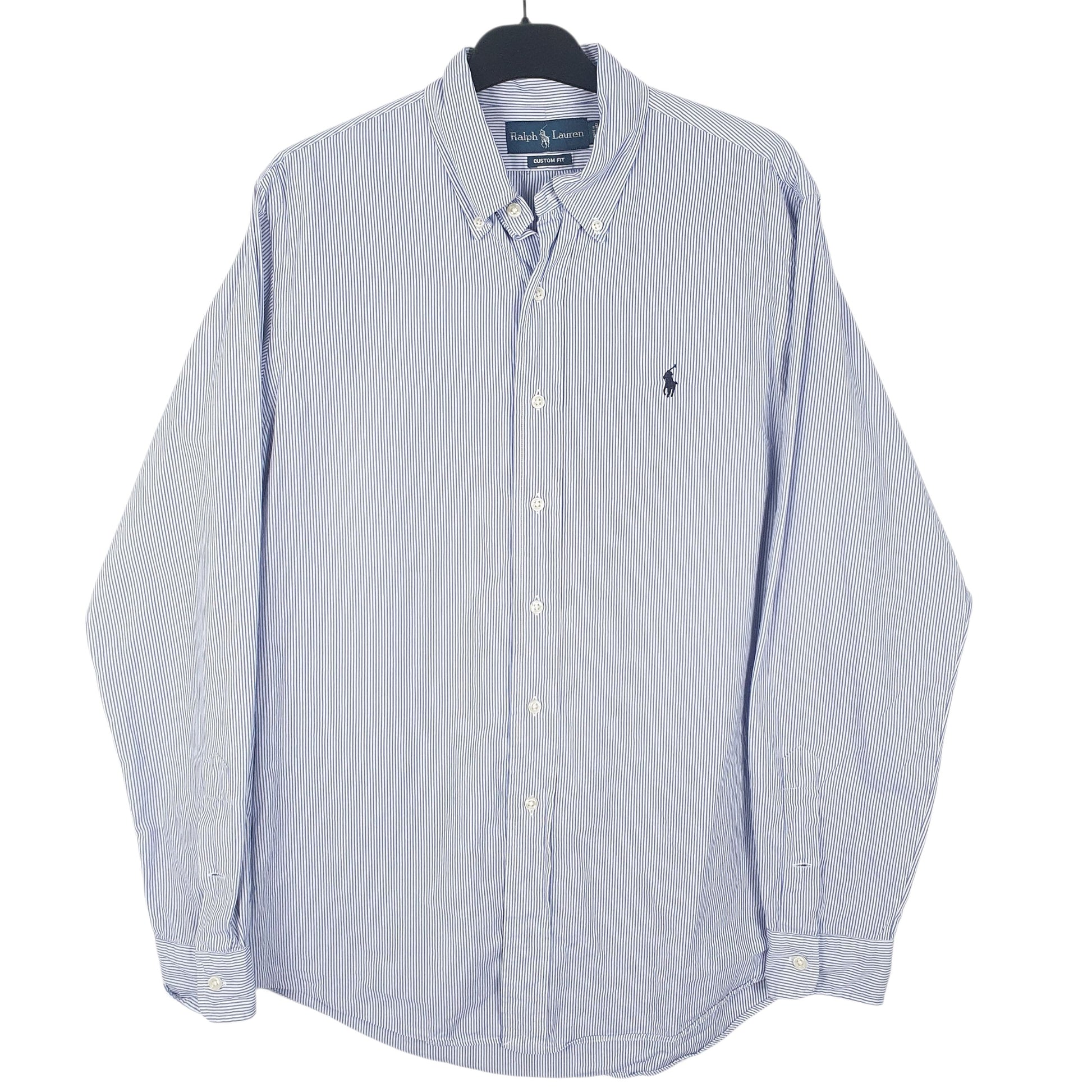Mens Blue Ralph Lauren  Long Sleeve Shirt