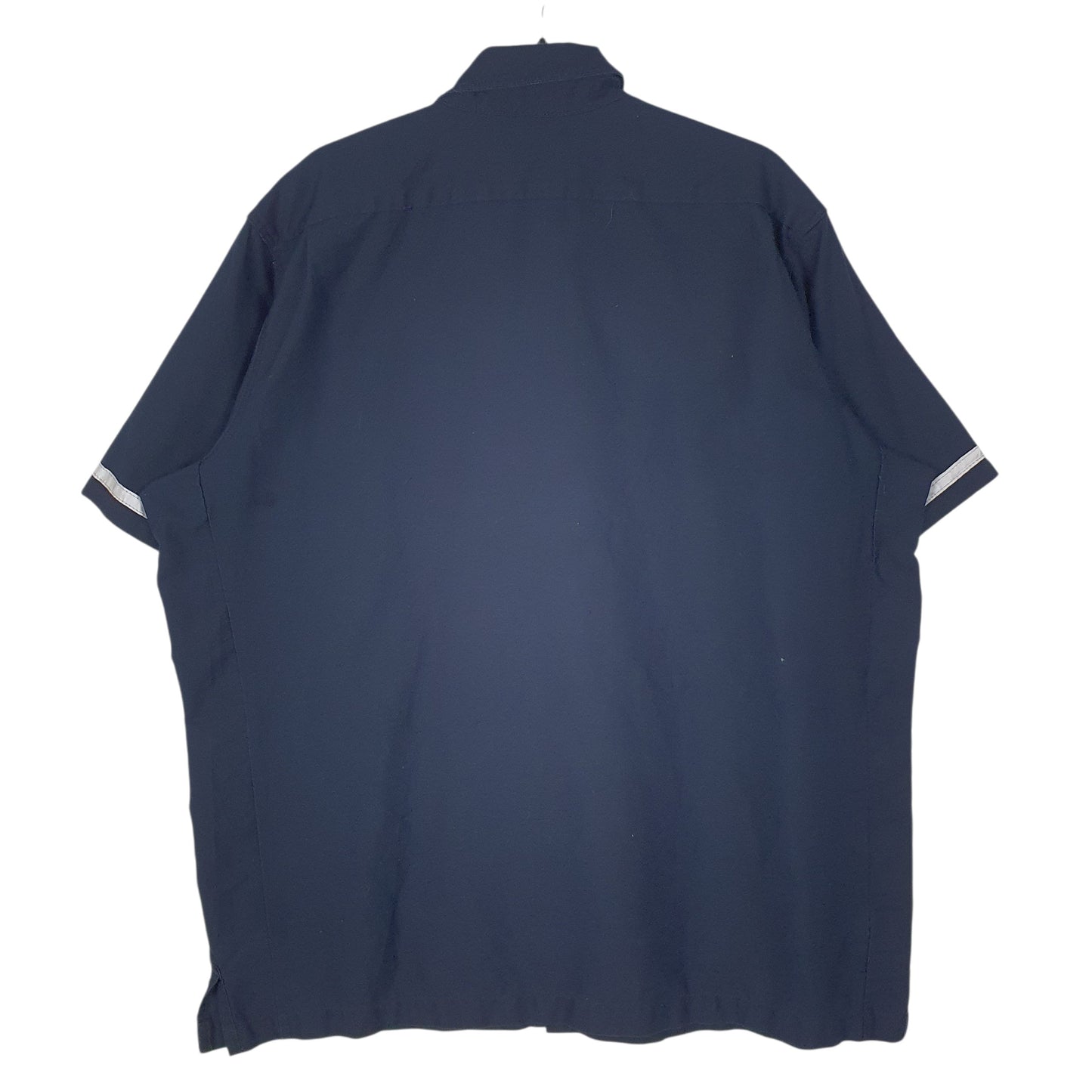Mens Navy Wrangler Workwear  Shirt