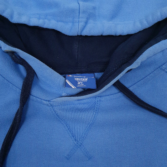 Mens Blue Champion Notre Dame Hoodie Jumper