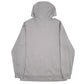 Mens Grey Adidas Spellout AeroReady Hoodie Jumper
