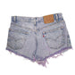 Womens Purple Levis Vintage 90s  Shorts
