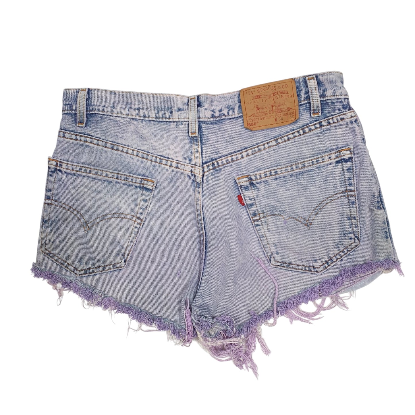 Womens Purple Levis Vintage 90s  Shorts