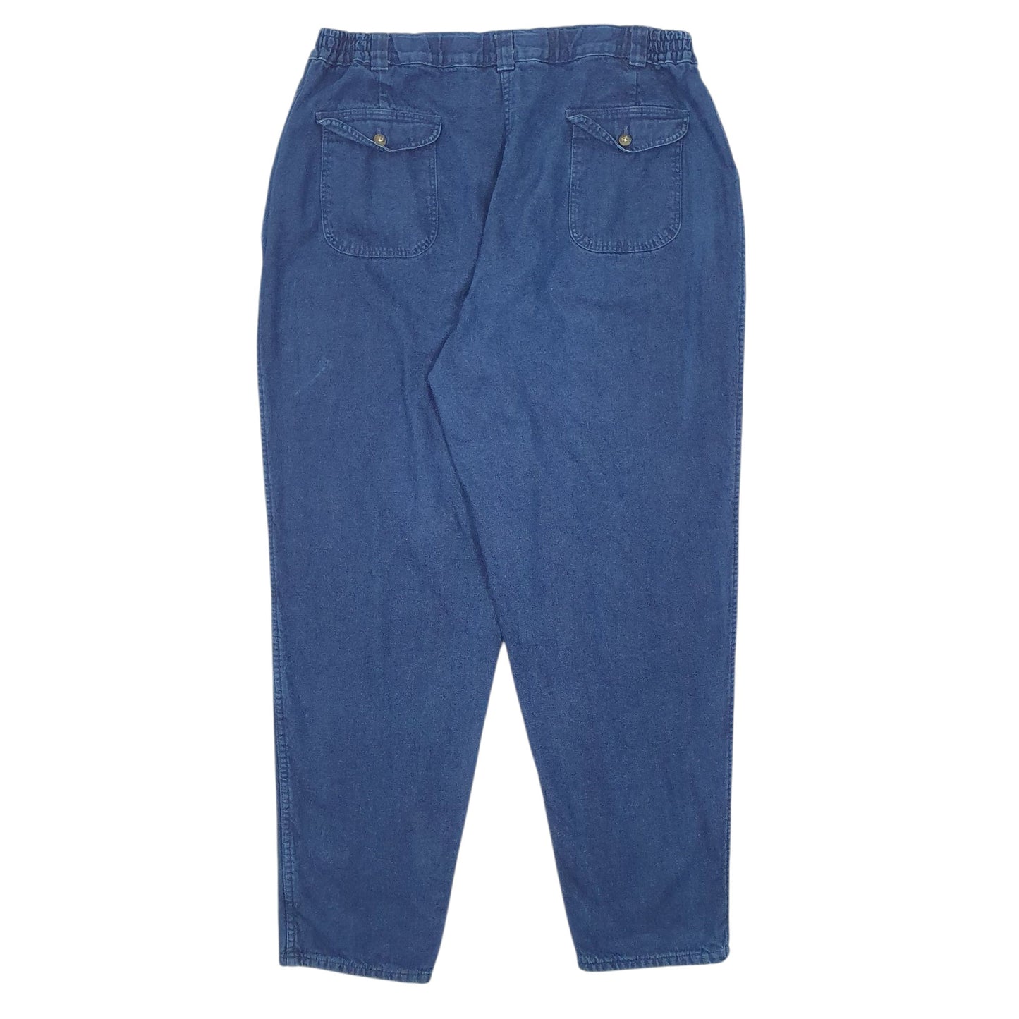 Womens Navy L.L.Bean Blanket Lined Made In USA 80s  Jeans