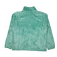 Womens Green The North Face Fluffy Sherpa Full Zip Jumper