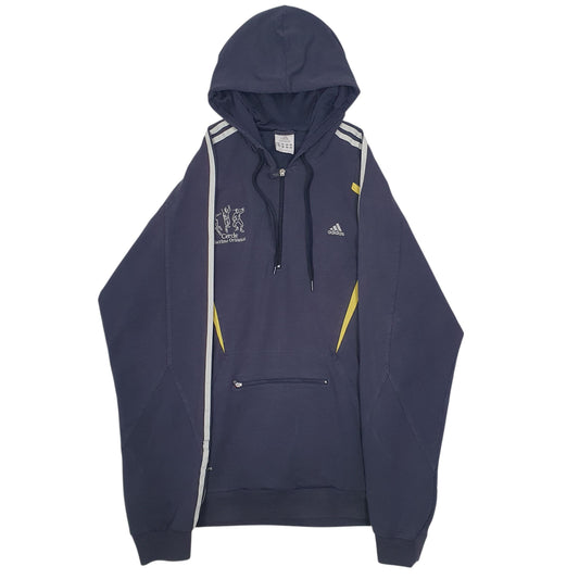 Mens Navy Adidas  Hoodie Jumper
