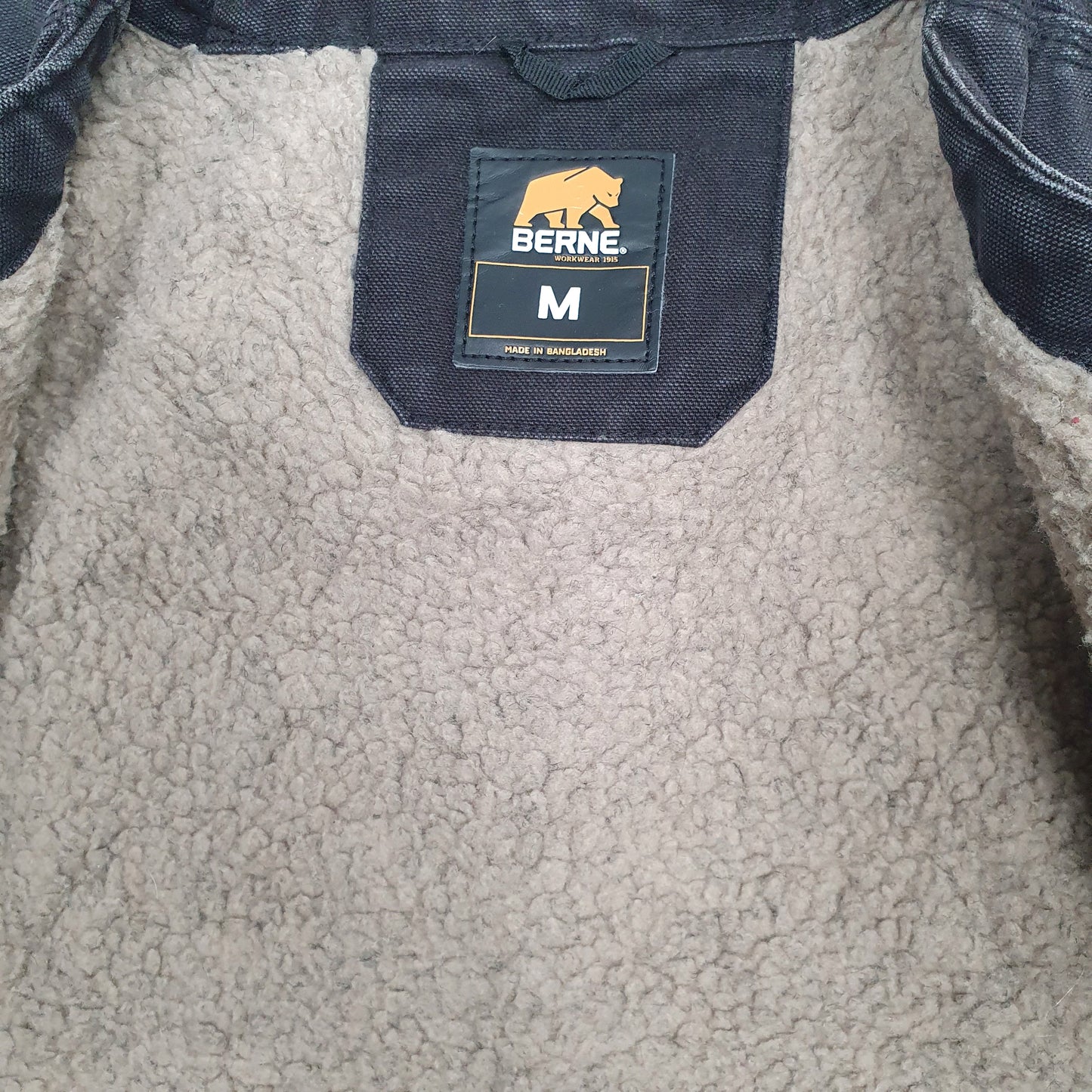 Mens Black Berne Vest Gilet  Coat