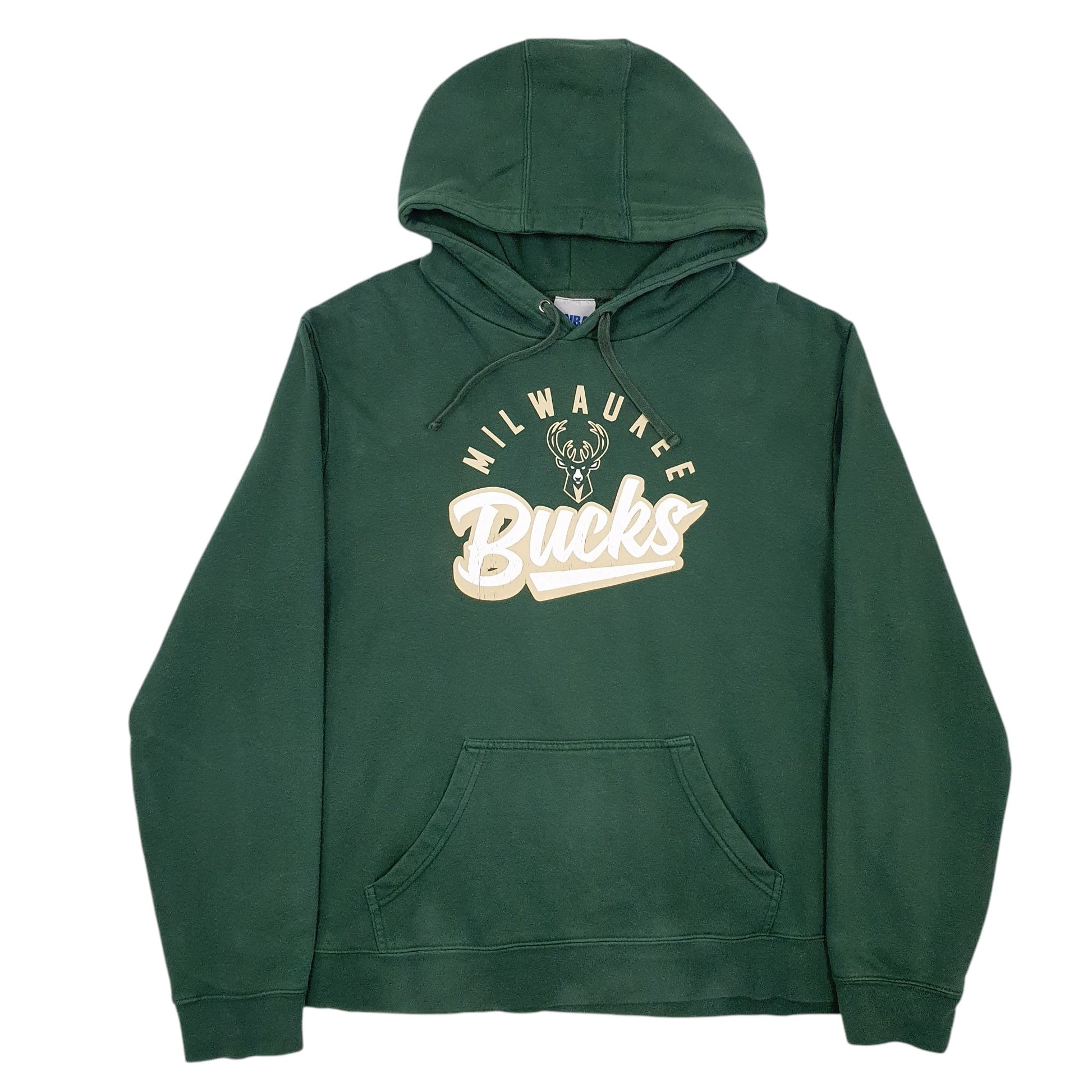 Mens Green NBA Milwaukee Bucks Hoodie Jumper