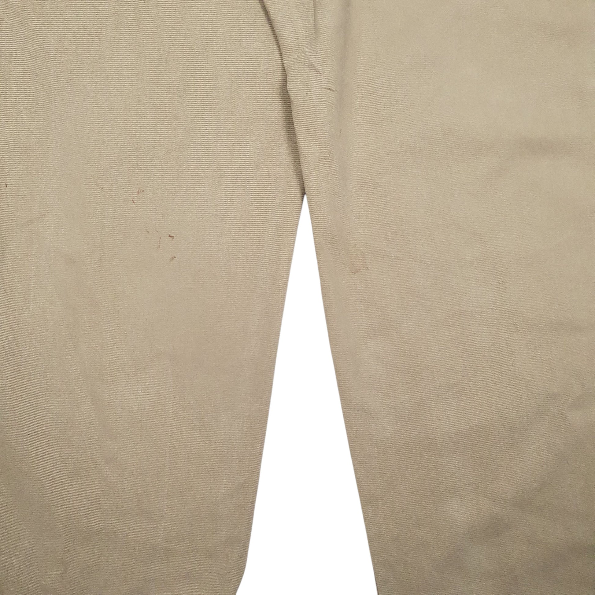 Mens Beige Wrangler   Trousers
