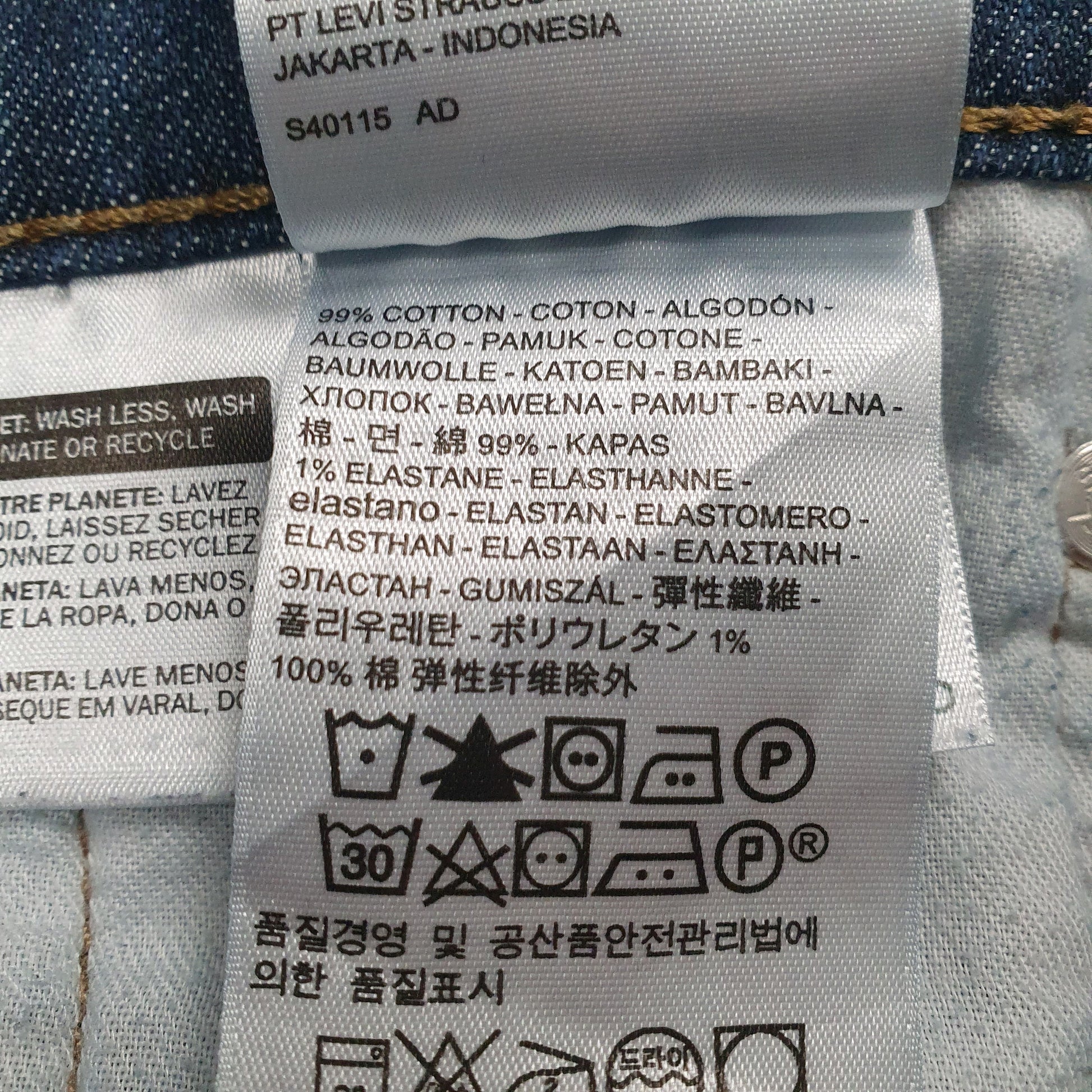 Mens Blue Levis   Jeans