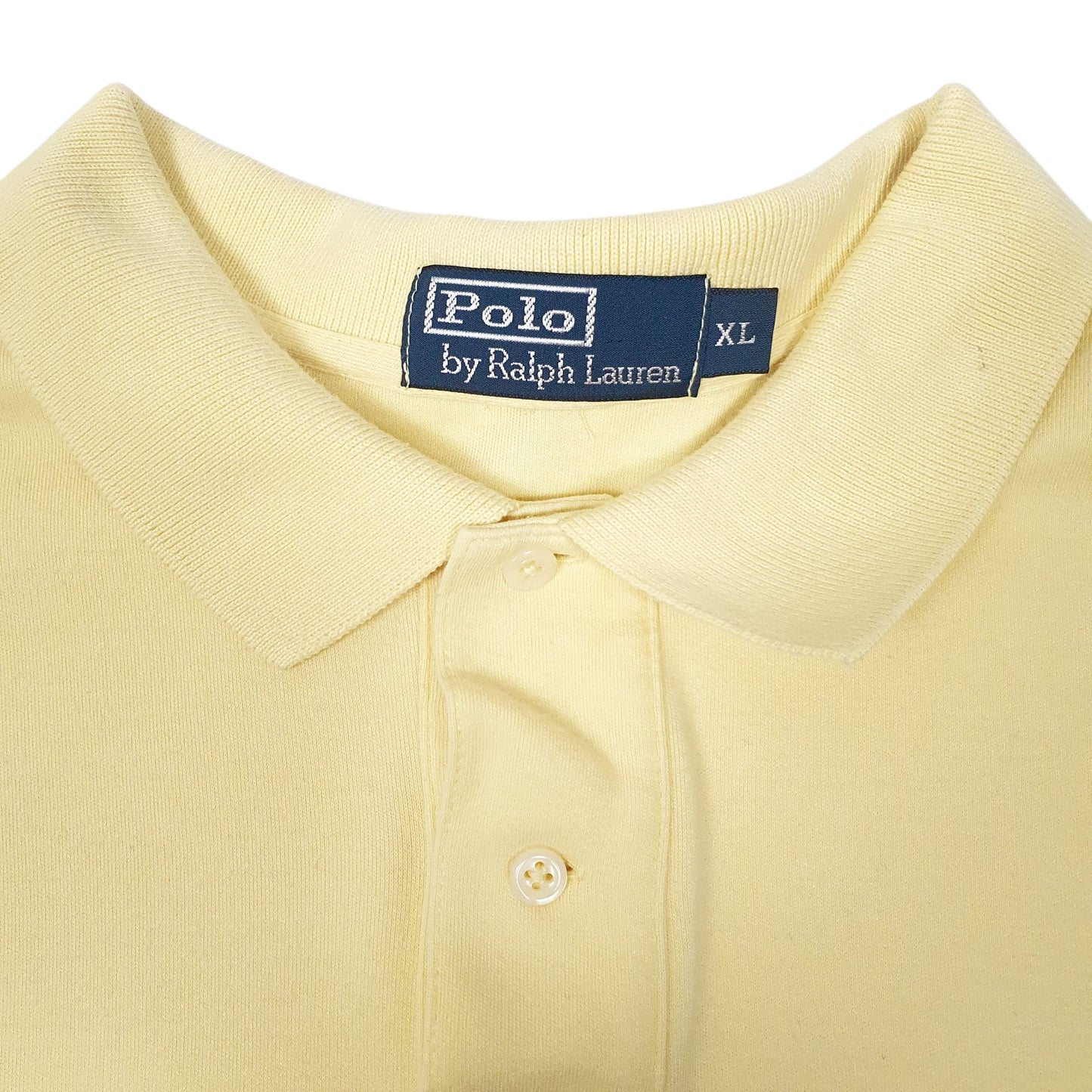 Mens Yellow Polo Ralph Lauren   Polo Shirt