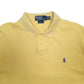 Mens Yellow Polo Ralph Lauren   Polo Shirt