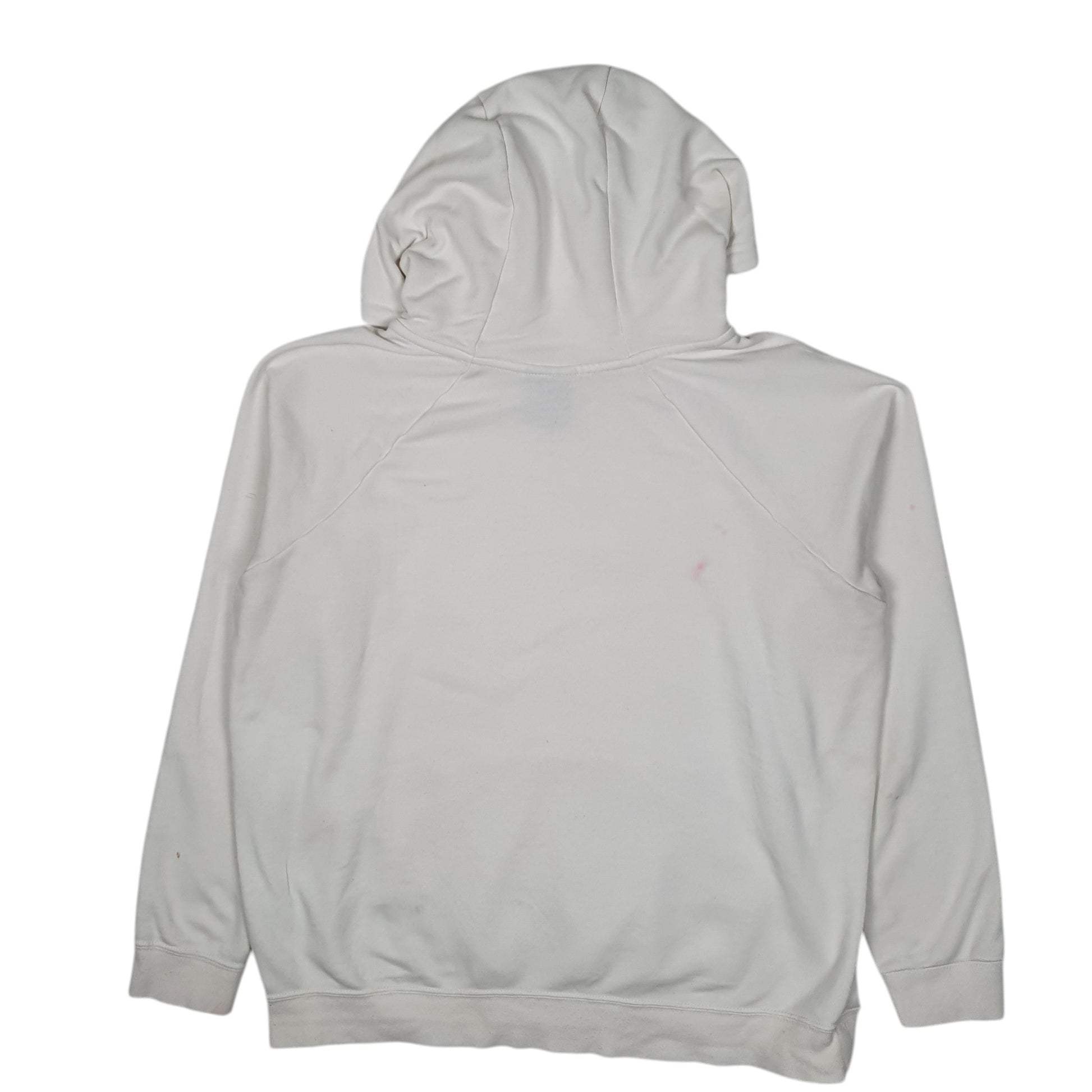 Womens White Nike Baggy Hoodie Jumper