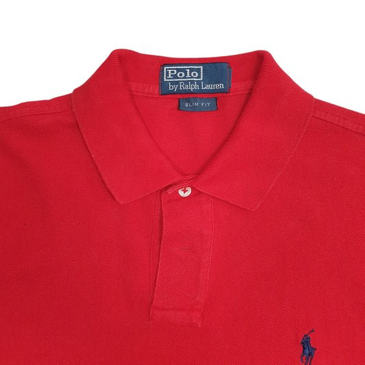 Mens Red Polo Ralph Lauren   Polo Shirt