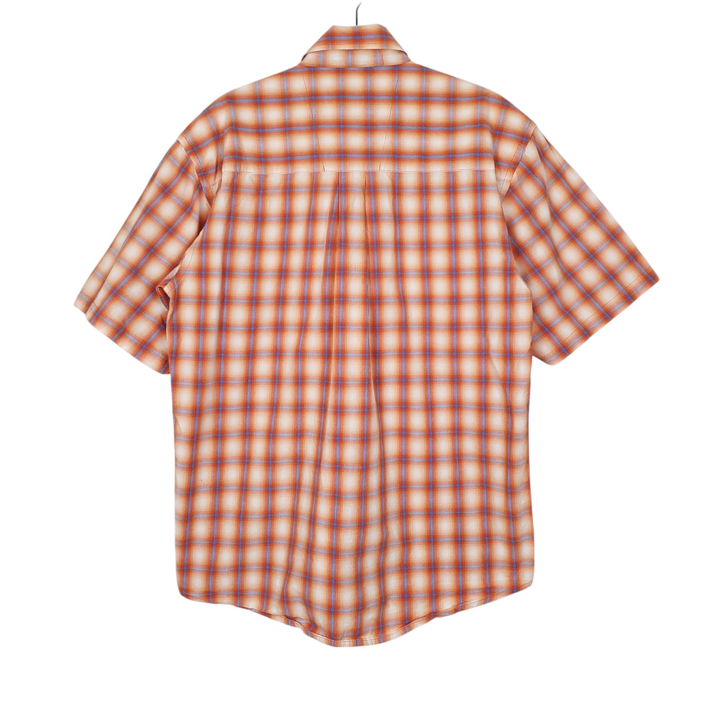 Mens Orange Wrangler George Strait Cowboy Cut  Shirt