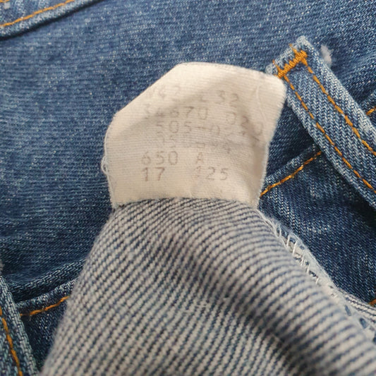 Mens Blue Levis Vintage 80s  Jeans