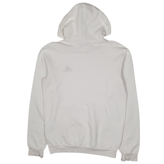 Mens White Adidas  Hoodie Jumper
