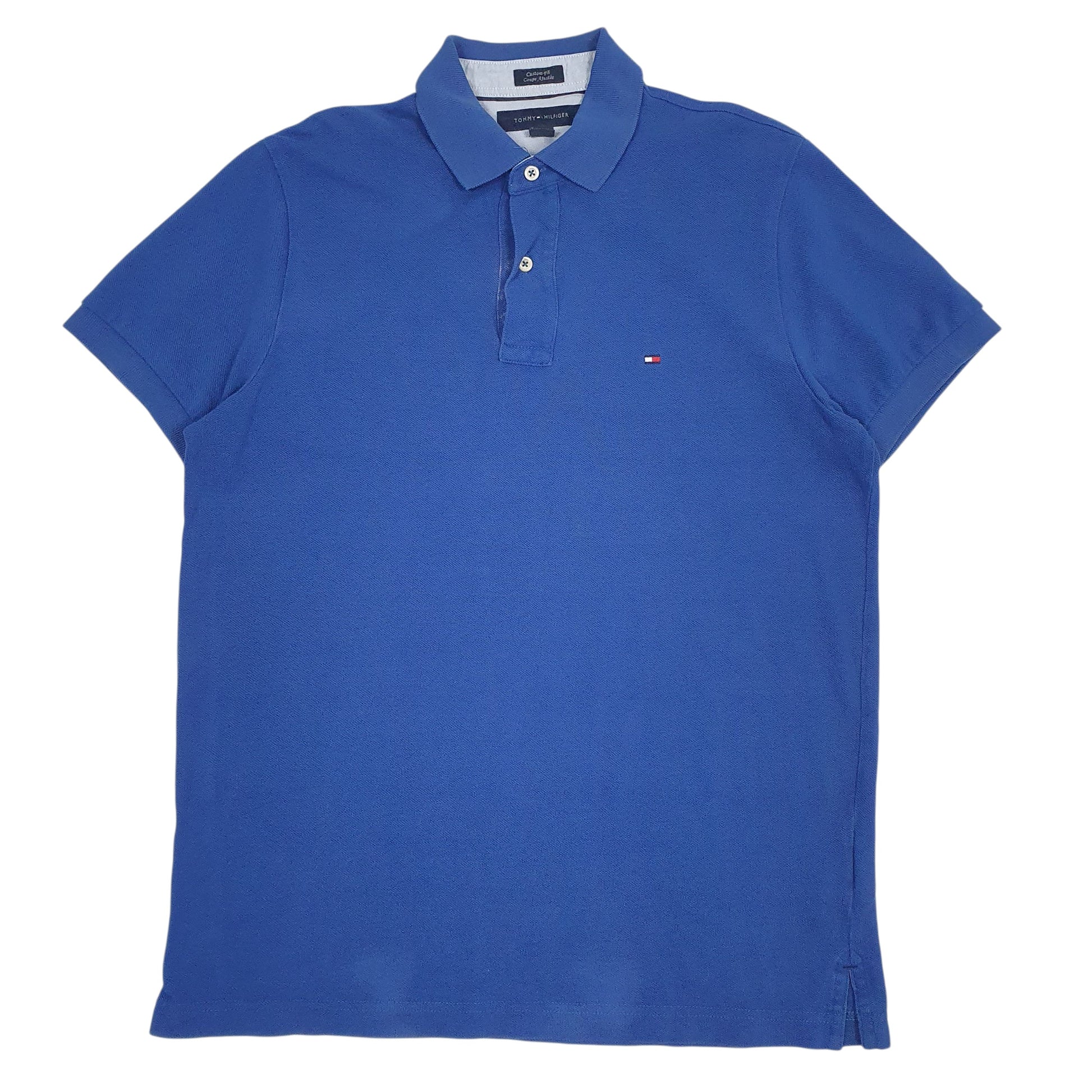 Mens Blue Tommy Hilfiger  Short Sleeve Polo Shirt