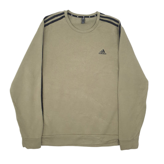 Mens Green Adidas Prime Green Crewneck Jumper