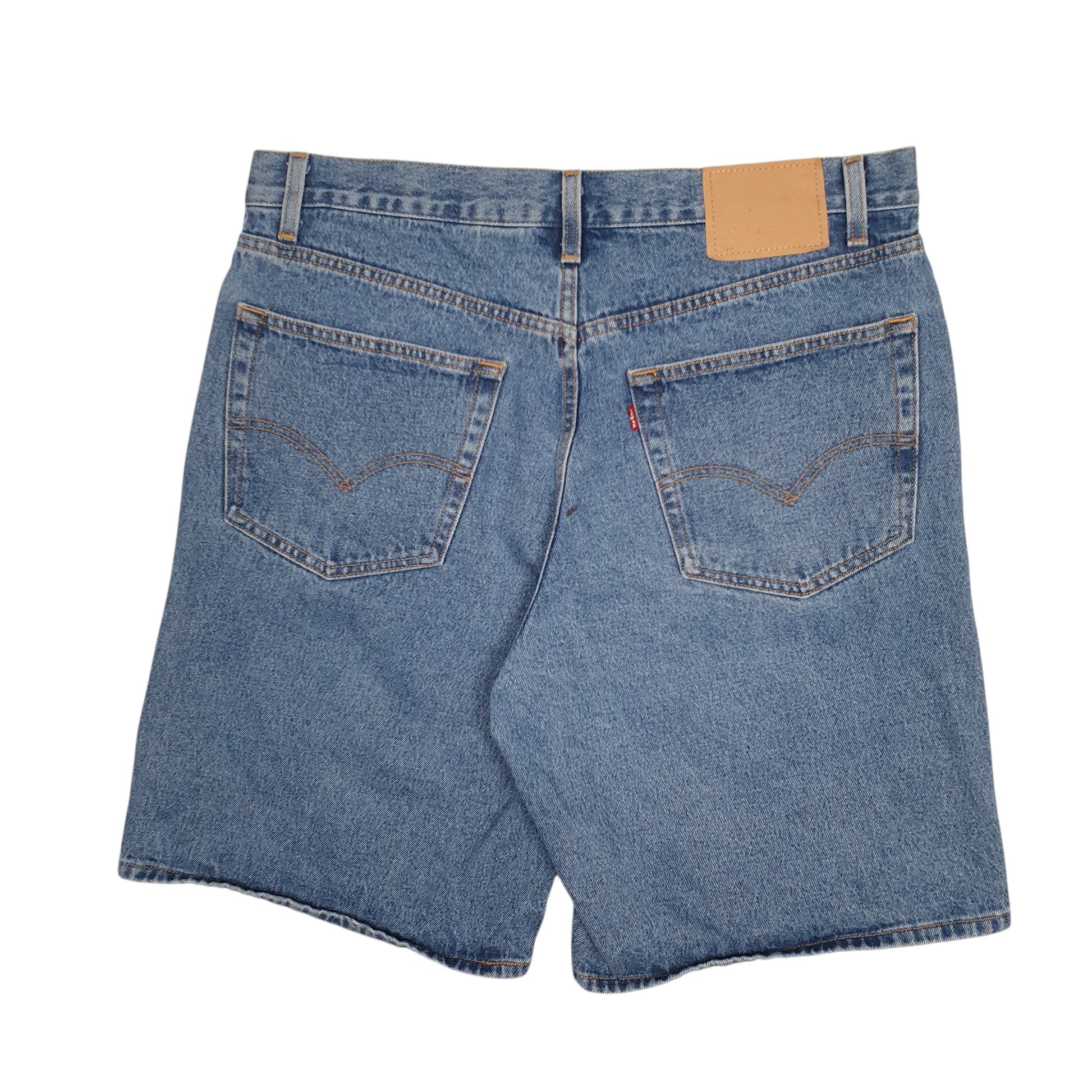 Mens Blue Levis 550  Shorts