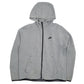Mens Grey Nike  Full Zip Jumper