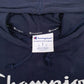 Womens Navy Champion Lightweight Spellout Hoodie Jumper